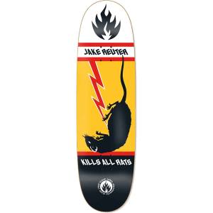 9x32.25 Black Label Jake Reuter Rat Kills Classic Custom Egg Shaped Deck