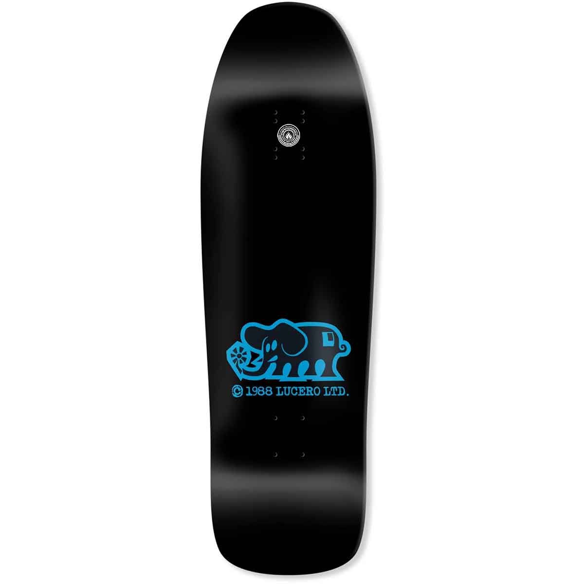 Black Label John Lucero Splatter Cross Re-Issue Shaped Skateboard