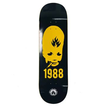 Black Label Elephant Block Custom Egg Shaped Skateboard Deck