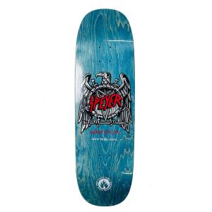 9.5x32.125 Black Label Wade Speyer Eagle Tugboat Shaped Deck - Blue Stain