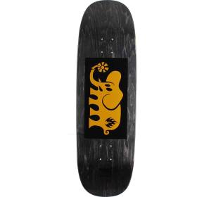9.5x32.125 Black Label Elephant Yellow Tugboat Shaped Deck - Black Stain