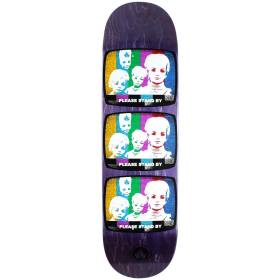 8.25x32.12 Black Label Stand By Deck - Purple Stain