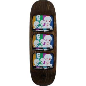 10x32.25 Black Label Stand By Jumbotron Shaped Deck - Brown Stain