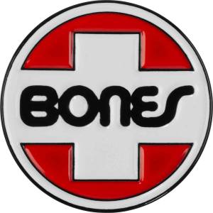 Bones Bearings OG Swiss Circle Lapel Pin - 1" - PRE-ORDER