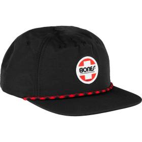 Bones Bearings OG Swiss Circle Low Pro Snapback Hat - Black - PRE-ORDER