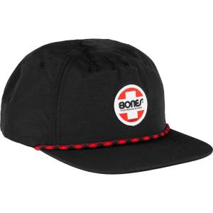Bones Bearings OG Swiss Circle Low Pro Snapback Hat - Black - PRE-ORDER