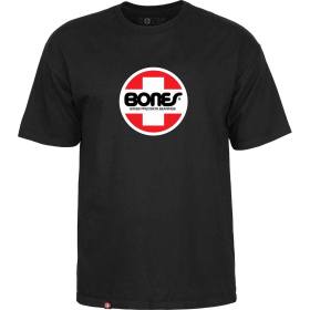 Bones Bearings OG Swiss Circle T-Shirt - Black - PRE-ORDER