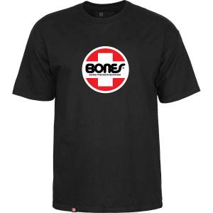 Bones Bearings OG Swiss Circle T-Shirt - Black - PRE-ORDER