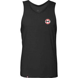 Bones Bearings OG Swiss Circle Tank Top- Black - PRE-ORDER