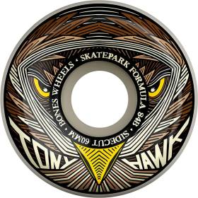 60mm 104a Bones SPF P5 Side-Cut Tony Hawk Night Hawk Wheels