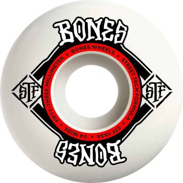 スケートボード BONES STF 99A 52mm V4 WIDE BONES WHEELS STF Skateboard Wheels Retros 53mm V4 Wide 99A