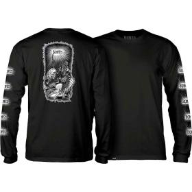 Bones Wheels Dark Waters Long Sleeve T-Shirt - Black