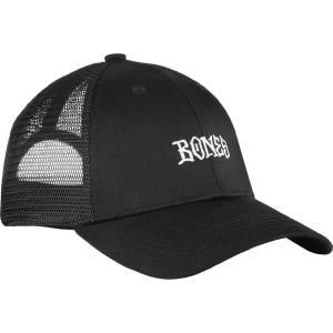 Bones Wheels Truck Stop Mesh Trucker Hat -Black/Black