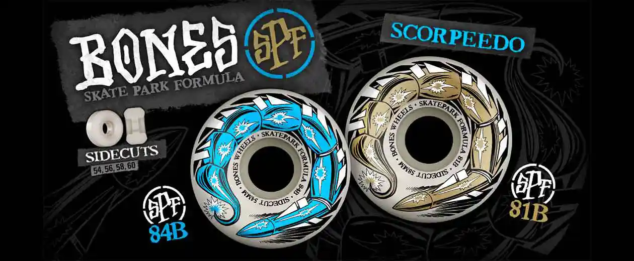 Bones Wheels Scorpedos