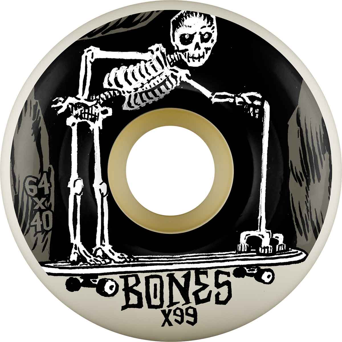 Bones X Formula V5 Sidecut 52mm 97a White - CalStreets