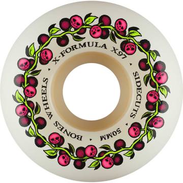 Bones X-Formula V7 Double-Lock Skateboard Wheels - Natural