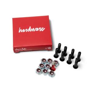 7/8" Phillips Chocolate Longneck Hardware - Black/Silver/Red