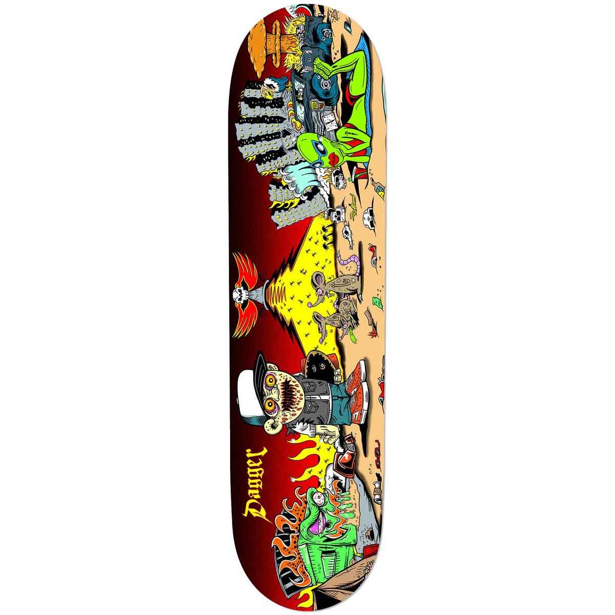 Dagger Zombie Street Skateboard Deck - 8x31.6 | SoCal Skateshop