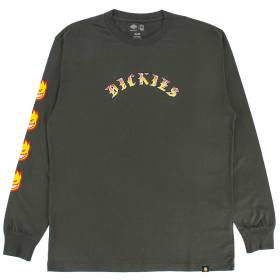 Dickies Skate x Spitfire Long Sleeve T-Shirt - Olive Green