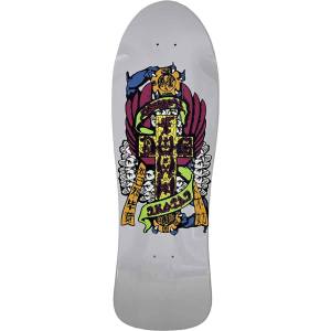 10.053x30.659 Dogtown Eric Dressen Hands Re-Issue Deck - Cool Grey/Blue Pearl