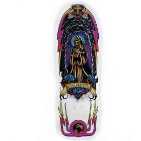 10x30.25 Dogtown Jesse Martinez Guadalupe Handshake 1987 Re-Issue Deck - Brilliant Silver Full Dip