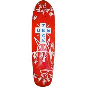 8.5x32 Dogtown Rat Face 2 Cruiser Deck - Red Stain