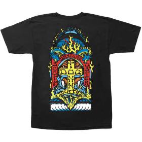 Dogtown  Scott Oster 80s T-Shirt - Black/Blue Art