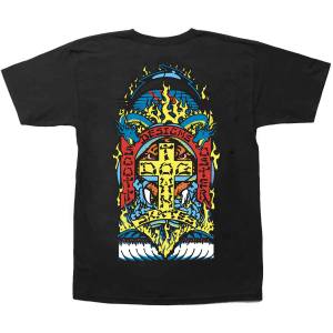 Dogtown  Scott Oster 80s T-Shirt - Black/Blue Art