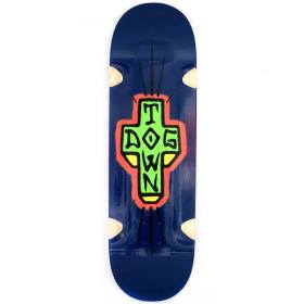 9.25x32.313 Dogtown Spray Cross Loose Trucks Deck - Blue Full Dip