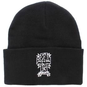 Dogtown Gonz Cross Cuff Beanie - Black