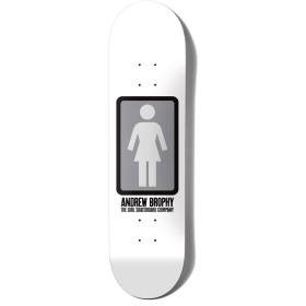 8.6x32.625 Girl Andrew Brophy OG Black White Deck