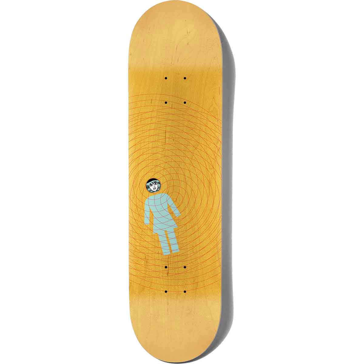 【GIRL】 THE FEATHER BOARD KENNEDY 8.375 Girl Skateboard Deck The Feather Kennedy 8.375