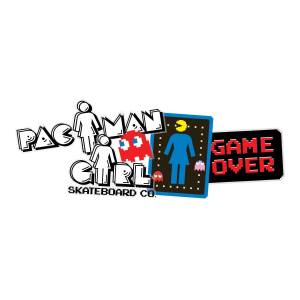 Girl X Pac-Man 5 Sticker Pack