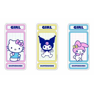 Girl X Sanrio Rainbow 3 Sticker Pack