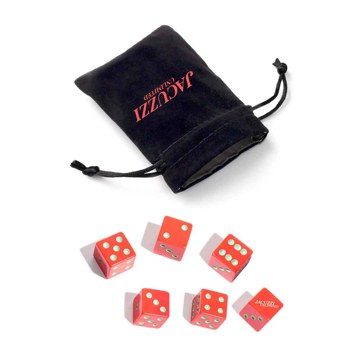 Jacuzzi Unlimited Skateboards Snake Eyes Loaded Dice - Salmon