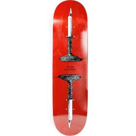 8.25x32 Jacuzzi Unlimited Burnt Ends EX7 Deck - Red