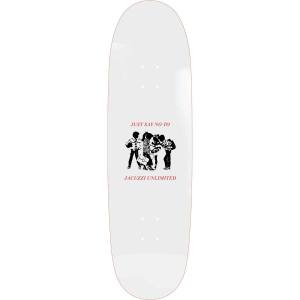 8.75x31.8 Jacuzzi Unlimited Dare EX7 Football Shaped Deck - White