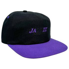 Jacuzzi Unlimited Jazz Embroidered Snapback Hat - Black/Purple