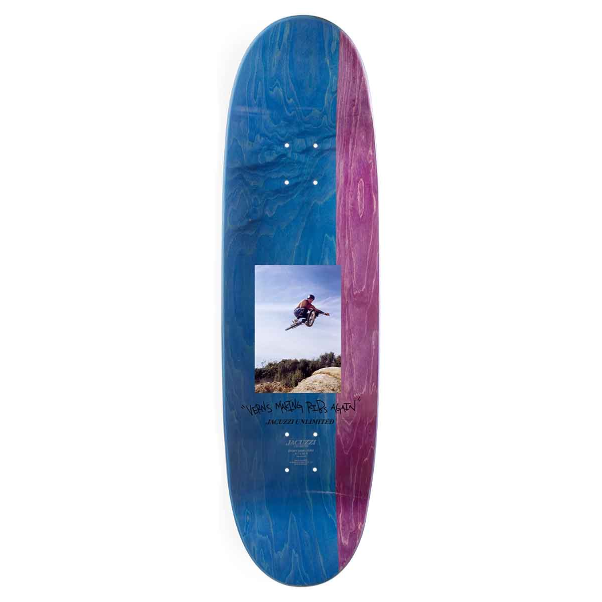 スケートボード JACUZZI DECK 9.125 Jacuzzi Unlimited Tony Latham Dirtbike Deck 9.125x32.25