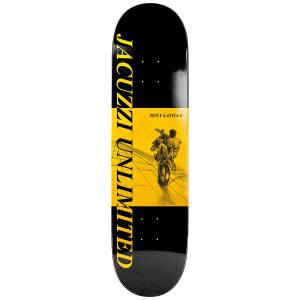 8.25x32 Jacuzzi Unlimited Tony Latham Dirtbike EX7 Deck - Yellow