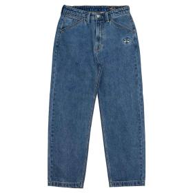 Krooked Eyes Denim Twill Pants - Stone Wash Blue