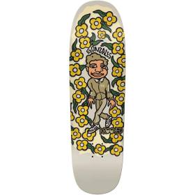 9.25x31.8 Krooked Gonz Sweatpants Shaped Deck - Yellow Stain