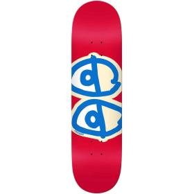 8.25x32 Krooked Team Eyes Deck - Red