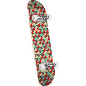 Mini Logo Pattern Grate K20 Complete Skateboard - 7.75x31.125