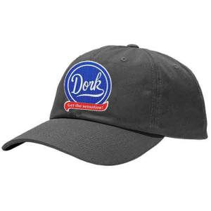 New School Dork Snapback Hat - Black