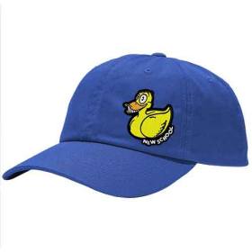 New School Duck Snapback Hat - Blue