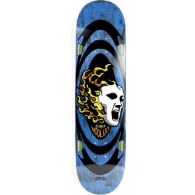 9x33.3 Opera Kieran Woolley Screaming Mask EX7 Deck - Blue Bleed