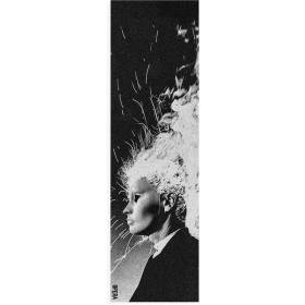 10x33 Opera Lit Graphic Griptape - Black/White