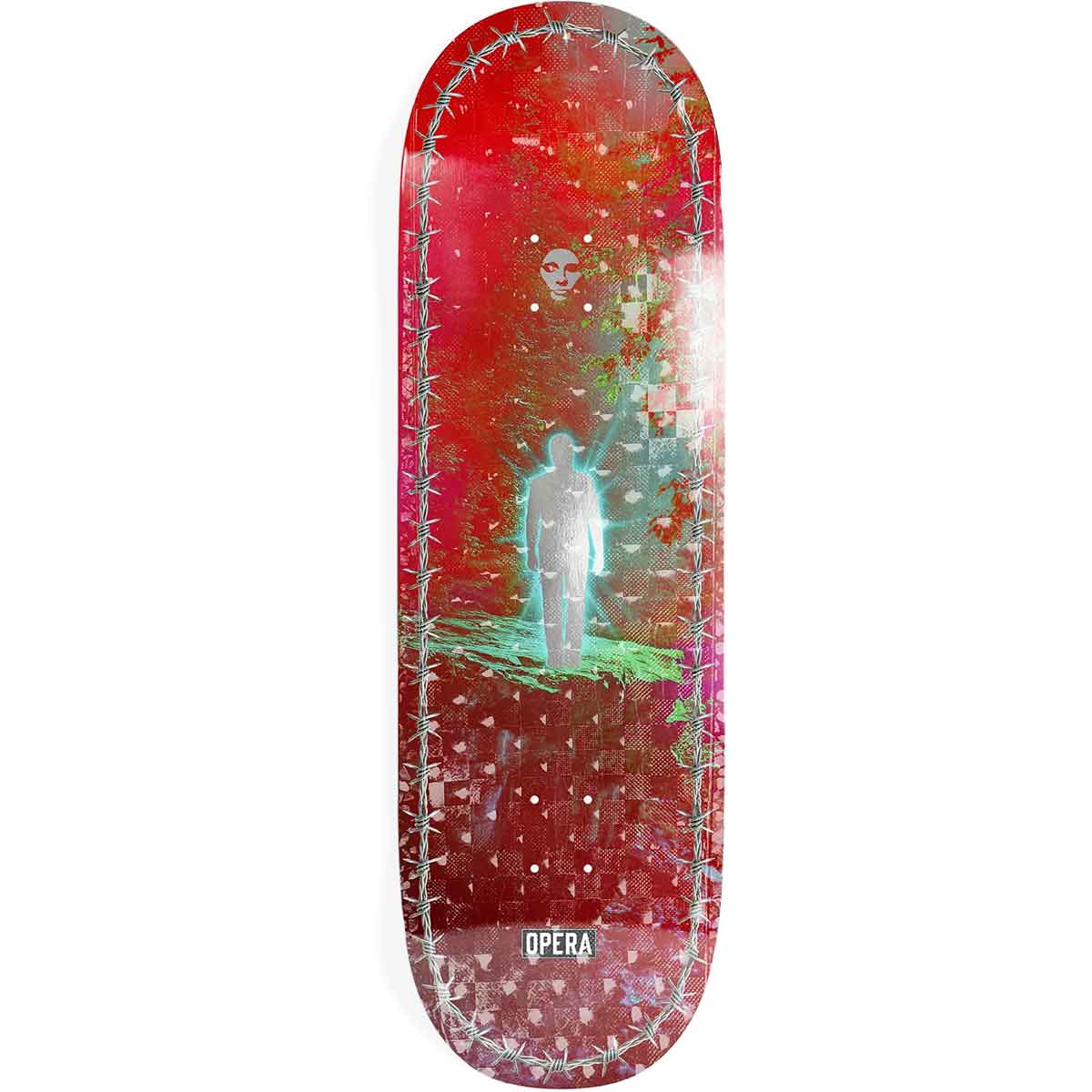 スケートボード Multi Flower 8.0 Skate deck/Red スケートボード Multi Flower 8.0 Skate deck/Red 71IlwFBFd-L