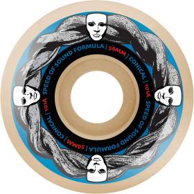 56mm 101a Opera SOS Sopranos Assymetrical Wheels - White